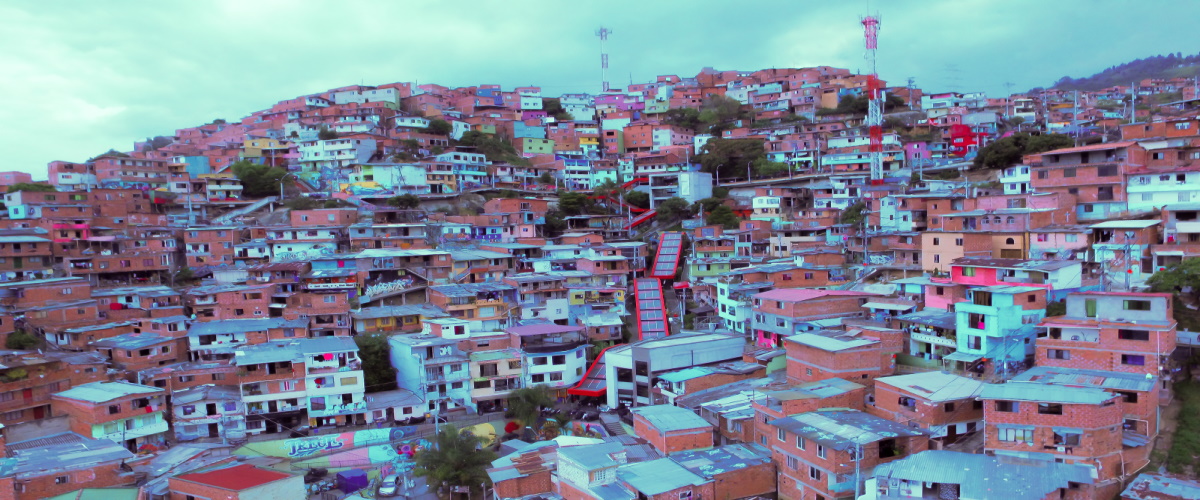 Escaleras Electricas Comuna 13 Medellin